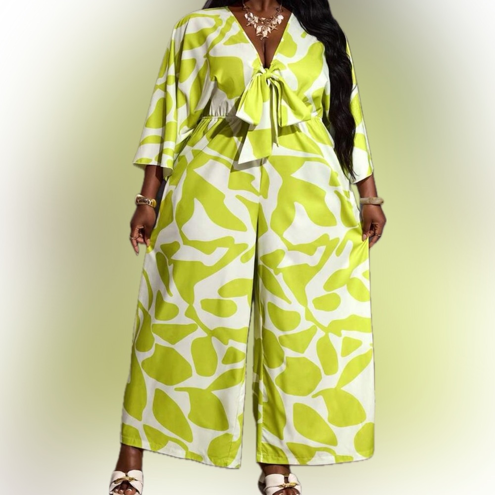 🍋‍🟩 PLUS Jumpsuit 🍋‍🟩 - Picture 4 of 4